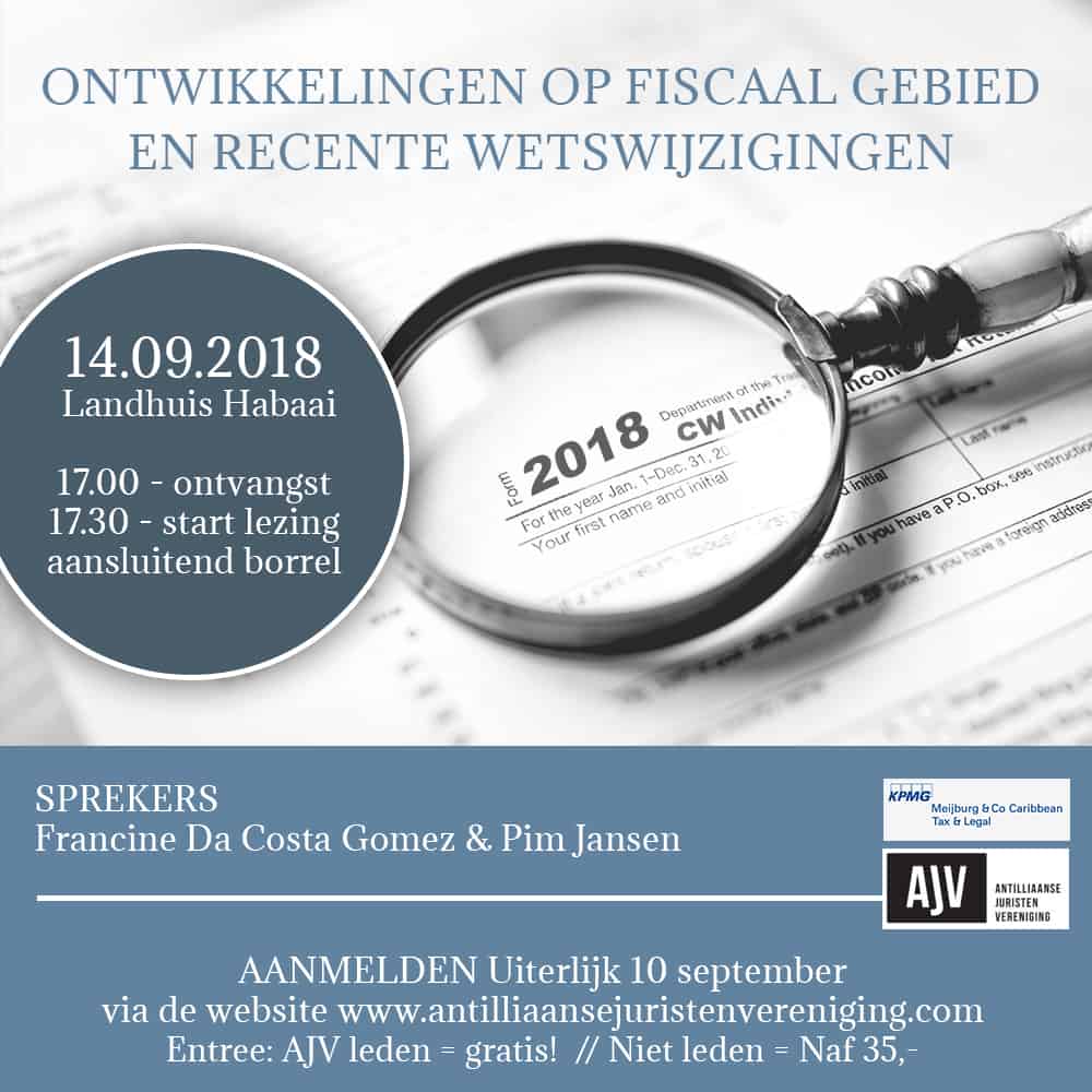 Ontwikkelingen op fiscaal gebied en recente wetswijzigingen