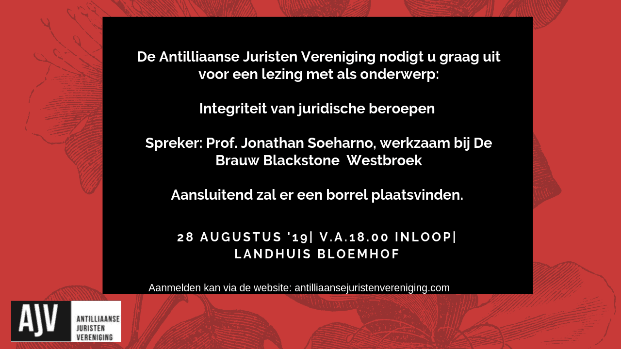 Lezing 28 augustus 2019